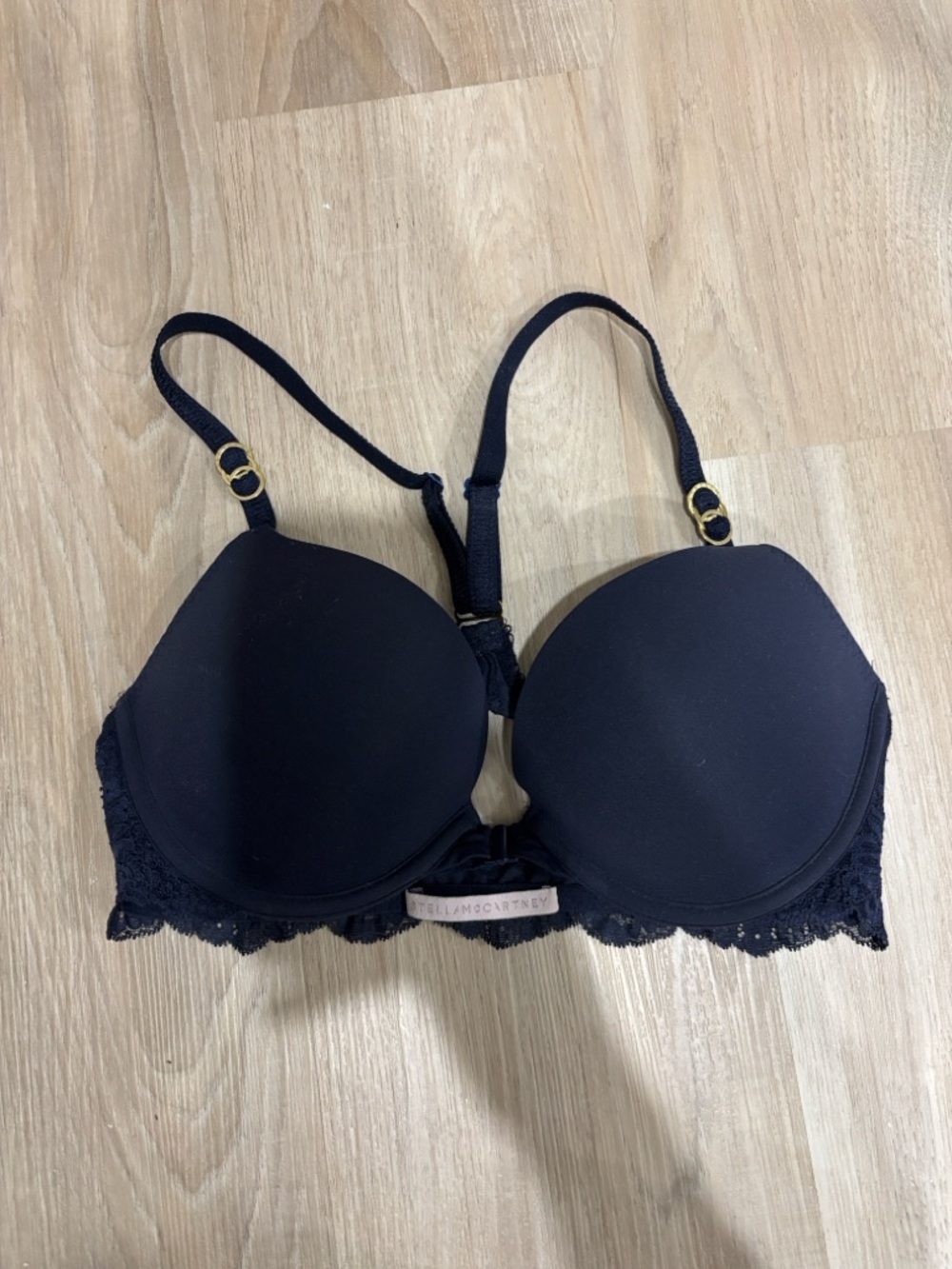 Stella McCartney navy bra
